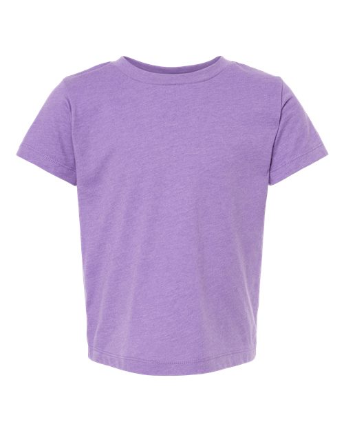 BELLA + CANVAS Toddler Jersey Tee 3001T Heather Stone Custom Embroidered Business Logo