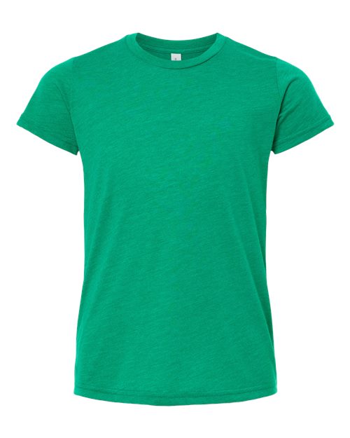 BELLA + CANVAS Youth Triblend Tee 3413Y Custom Embroidered Business Logo