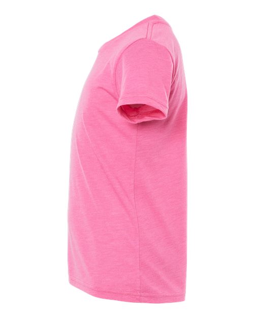 BELLA + CANVAS Youth Triblend Tee 3413Y Custom Embroidered Business Logo