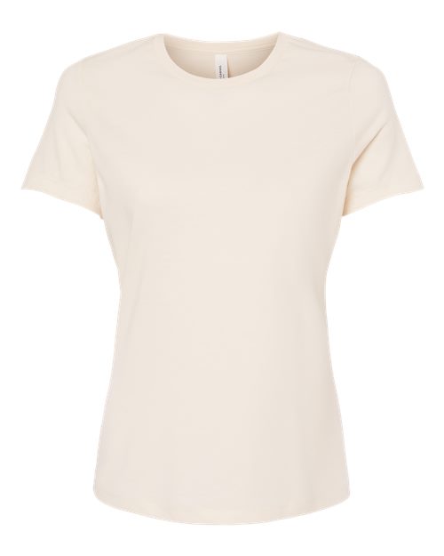 BELLA + CANVAS Women’s Relaxed Fit Heather CVC Tee 6400CVC Custom Embroidered Business Logo