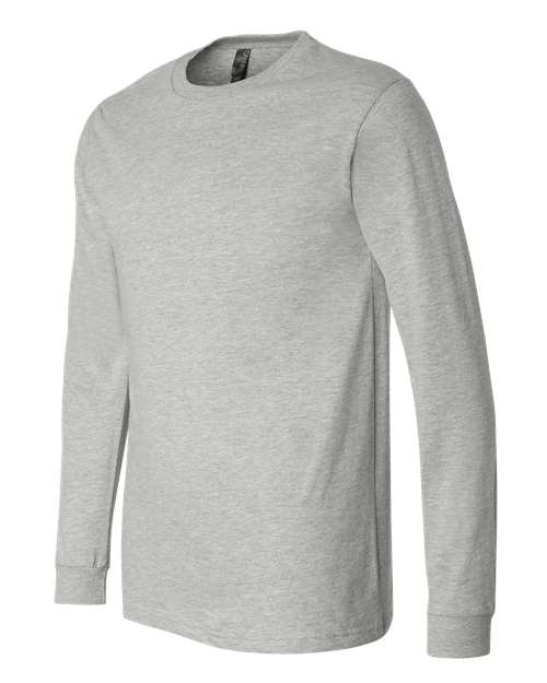 BELLA + CANVAS Heather CVC Long Sleeve Tee 3501CVC Athletic Heather
