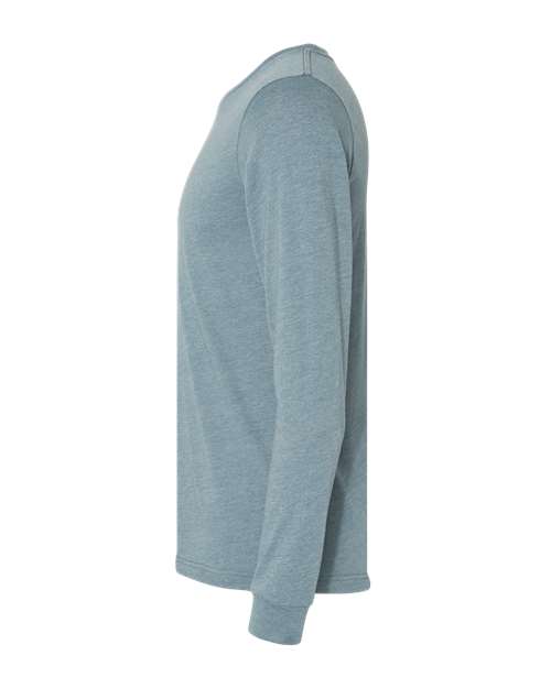 BELLA + CANVAS Heather CVC Long Sleeve Tee 3501CVC Heather Slate