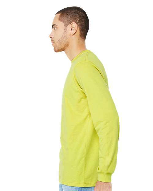 BELLA + CANVAS Eco-Fleece Baller Short Sleeve Hoodie 3501 Strobe Custom Embroidered Business Logo