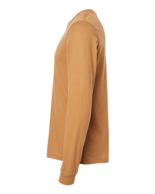 BELLA + CANVAS Jersey Long Sleeve Tee 3501 Toast