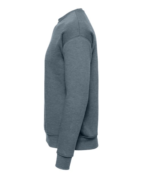 BELLA + CANVAS Sponge Fleece Drop Shoulder Crewneck Sweatshirt 3945 Heather Slate