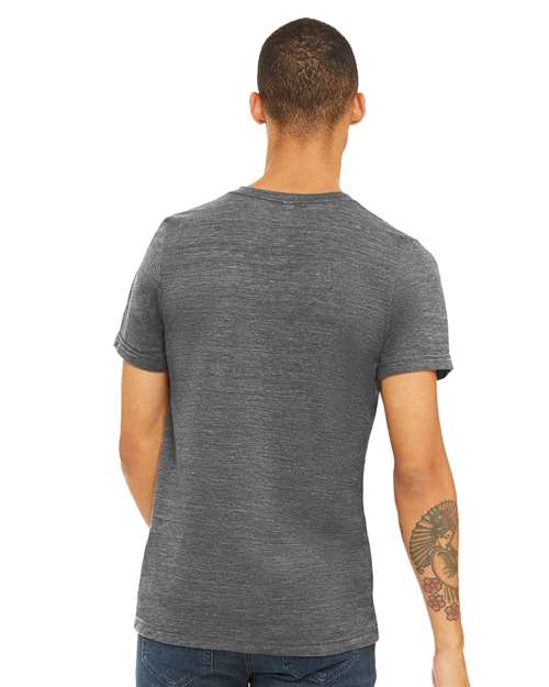 BELLA + CANVAS Textured Jersey V-Neck Tee 3655