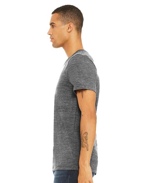 BELLA + CANVAS Textured Jersey V-Neck Tee 3655