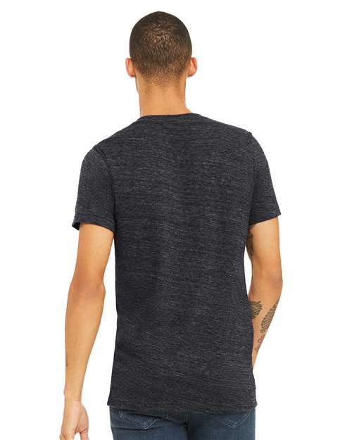 BELLA + CANVAS Textured Jersey V-Neck Tee 3655