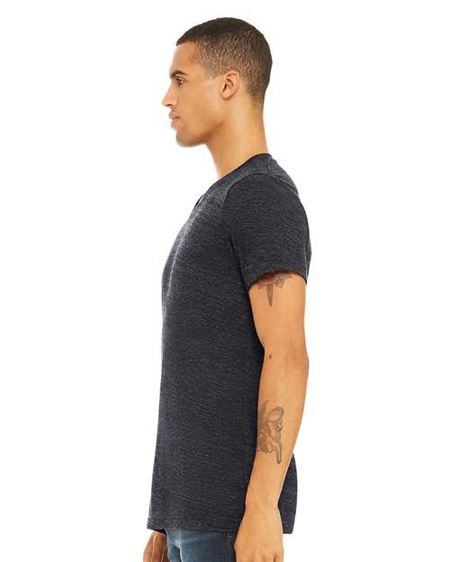 BELLA + CANVAS Textured Jersey V-Neck Tee 3655