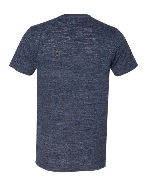 BELLA + CANVAS Textured Jersey V-Neck Tee 3655