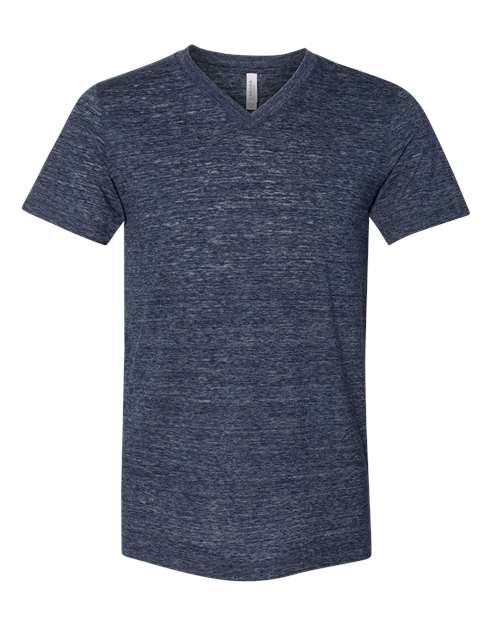 BELLA + CANVAS Textured Jersey V-Neck Tee 3655