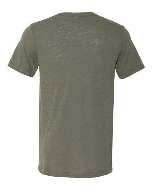 BELLA + CANVAS Textured Jersey V-Neck Tee 3655