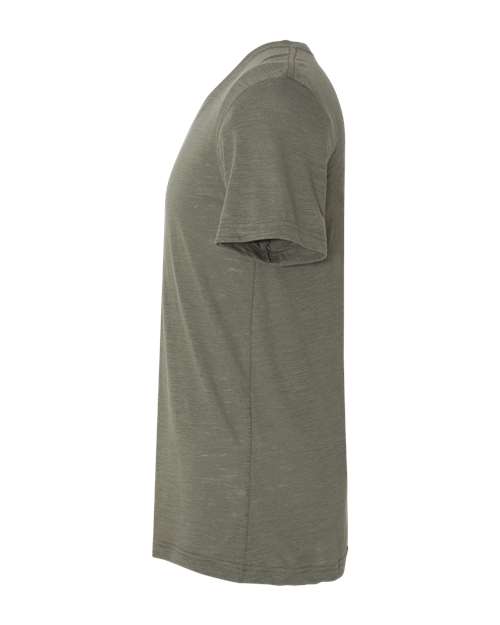 BELLA + CANVAS Textured Jersey V-Neck Tee 3655