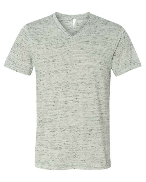 BELLA + CANVAS Textured Jersey V-Neck Tee 3655