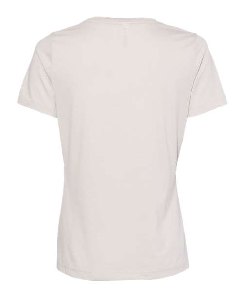 BELLA + CANVAS Women's Relaxed Heather CVC V-Neck Tee 6405CVC