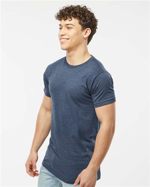 Tultex Fine Jersey T-Shirt 202 Heather Denim