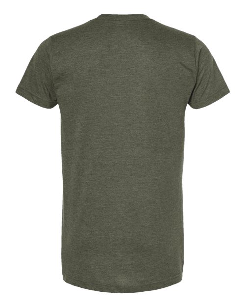 Tultex Fine Jersey T-Shirt 202 Heather Military Green