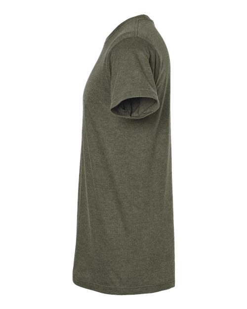Tultex Fine Jersey T-Shirt 202 Heather Military Green
