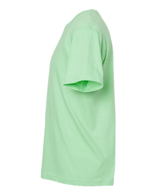 Tultex Fine Jersey T-Shirt 202 Heather Neo Mint