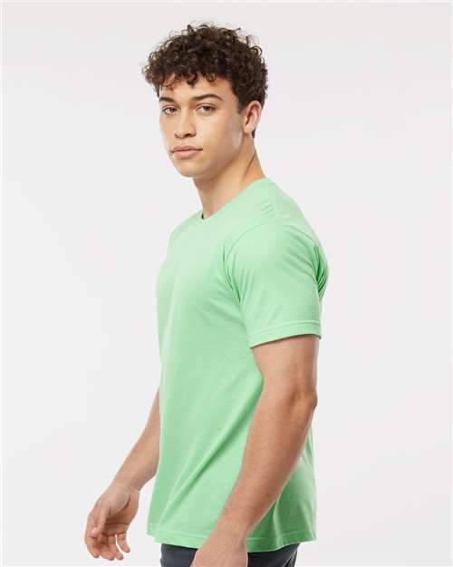 Tultex Fine Jersey T-Shirt 202 Heather Neo Mint