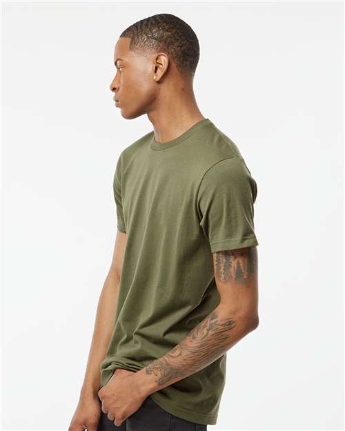 Tultex Fine Jersey T-Shirt 202 Military Green