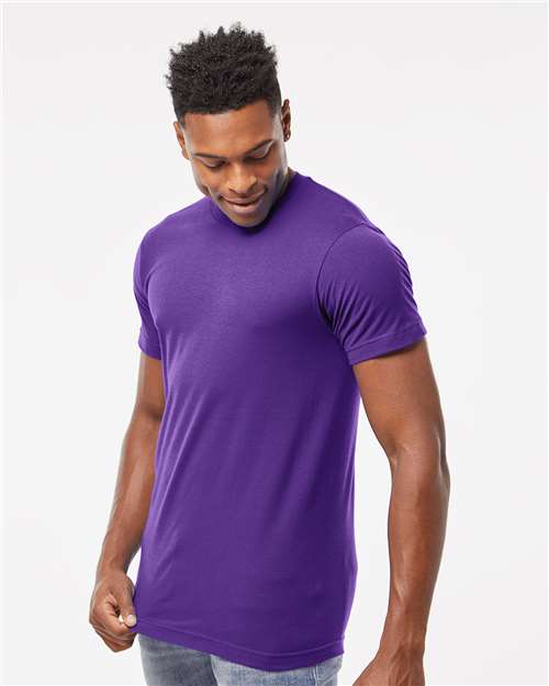 Tultex Fine Jersey T-Shirt 202 Purple