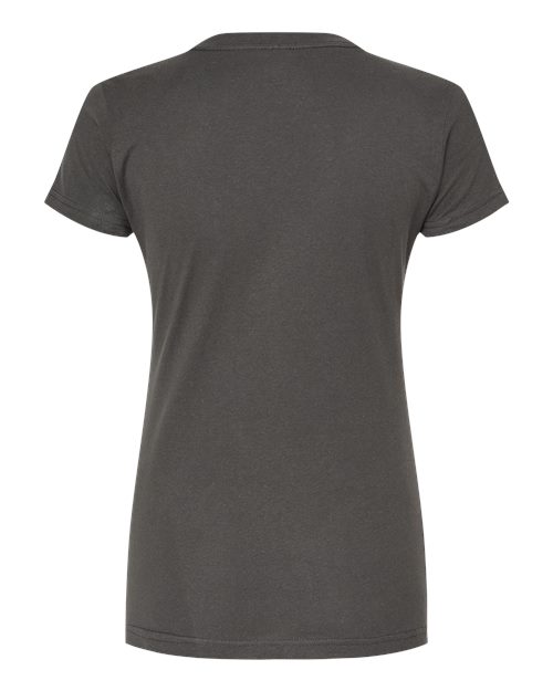 Tultex Women's Fine Jersey Slim Fit T-Shirt 213 Charcoal