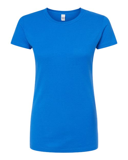 Tultex Women's Fine Jersey Slim Fit T-Shirt 213 Royal