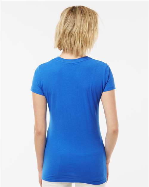 Tultex Women's Fine Jersey Slim Fit T-Shirt 213 Royal