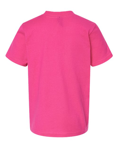 Tultex Youth Fine Jersey T-Shirt 235 Fuchsia