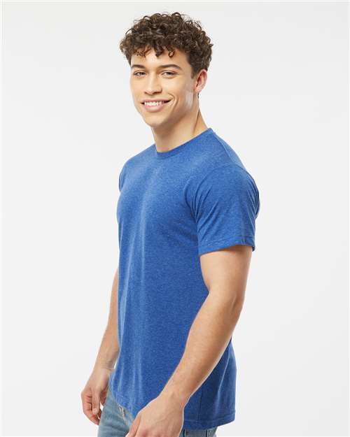 Tultex Poly-Rich T-Shirt 241 Heather Royal