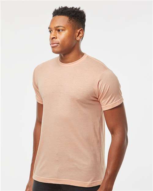 Tultex Poly-Rich T-Shirt 241 Heather Peach