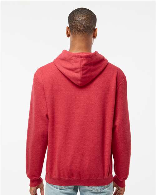 Tultex Fleece Hooded Sweatshirt 320 Heather Red