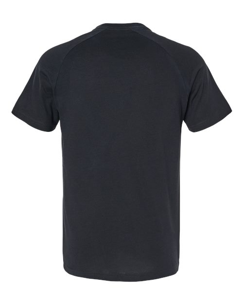 BELLA + CANVAS Heather CVC Raglan Tee 3201
