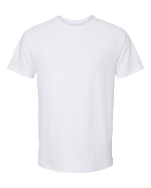 BELLA + CANVAS Heather CVC Raglan Tee 3201