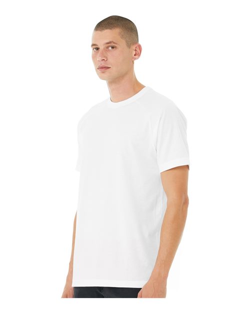 BELLA + CANVAS Heather CVC Raglan Tee 3201