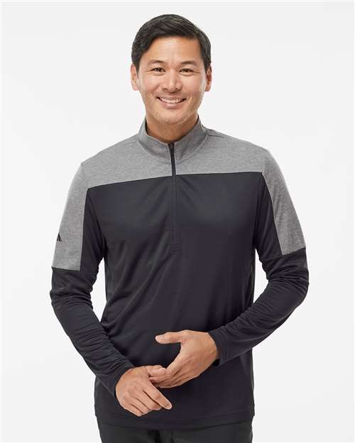 Custom Embroidered Adidas Lightweight Quarter-Zip Pullover A552