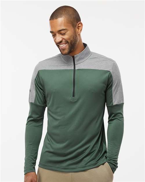 Custom Embroidered Adidas Lightweight Quarter-Zip Pullover A552