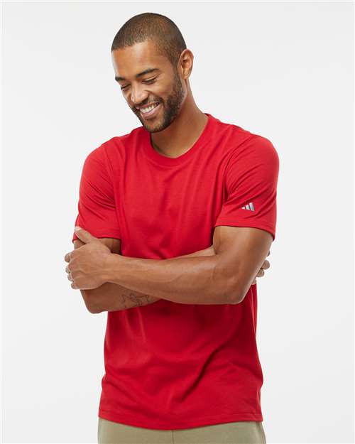 Custom Embroidered Adidas Blended T-Shirt A556