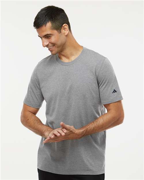Custom Embroidered Adidas Blended T-Shirt A556