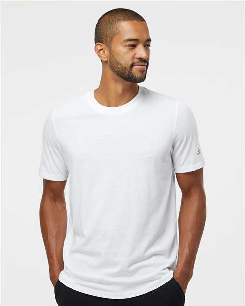 Custom Embroidered Adidas Blended T-Shirt A556