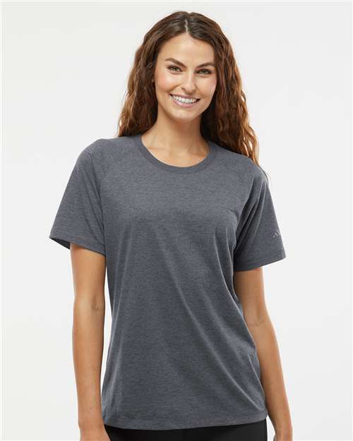Custom Embroidered Adidas Women's Blended T-Shirt A557