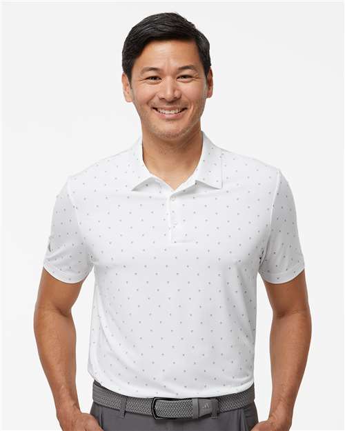 Custom Embroidered Adidas Pine Tree Polo A574