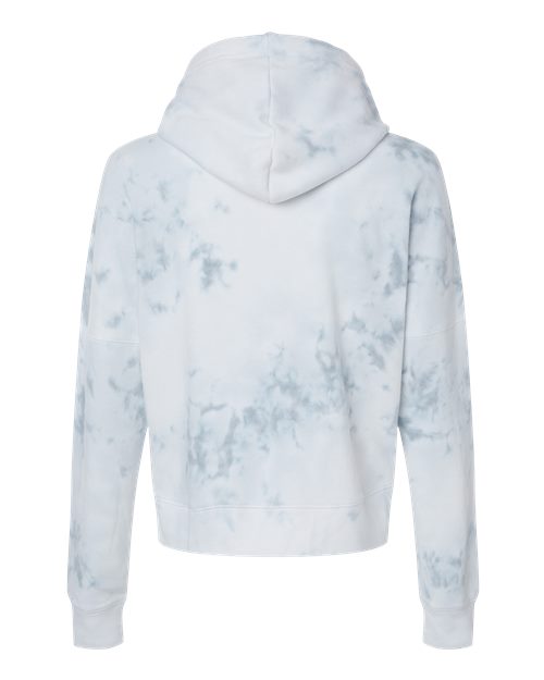 J. America Women's Crop Hooded Sweatshirt 8853