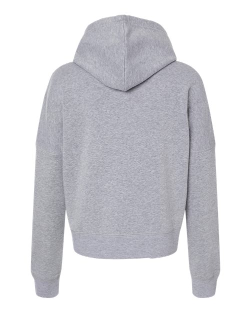 J. America Women's Crop Hooded Sweatshirt 8853