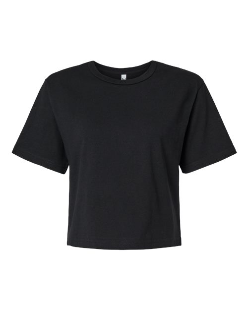 American Apparel Women's Fine Jersey Boxy Tee 102