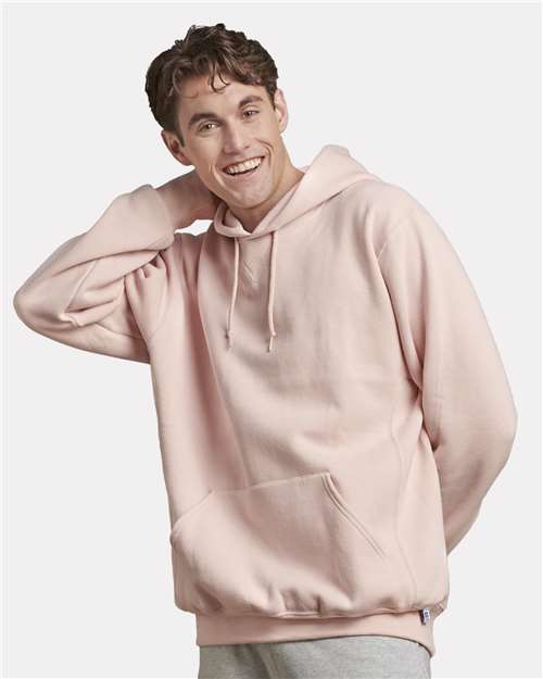 Custom Embroidered Russell Athletic Dri Power® Hooded Sweatshirt 695HBM Blush Pink