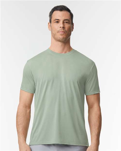Custom Embroidered Gildan Performance® T-Shirt 42000 Sage