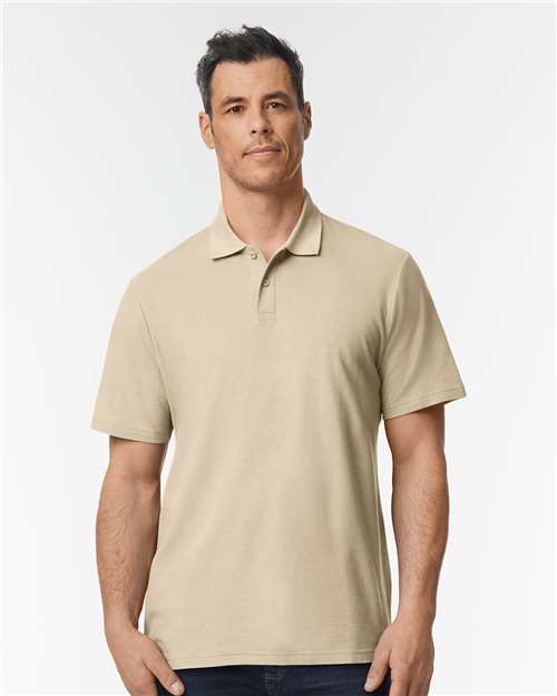 Custom Embroidered Gildan Softstyle® Adult Pique Polo 64800