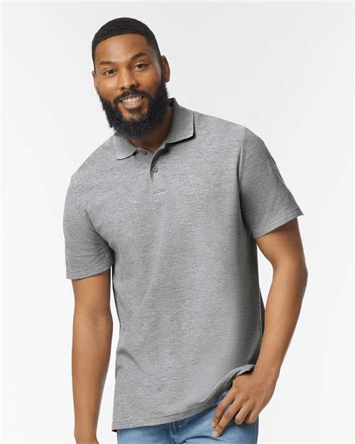 Custom Embroidered Gildan Softstyle® Adult Pique Polo 64800